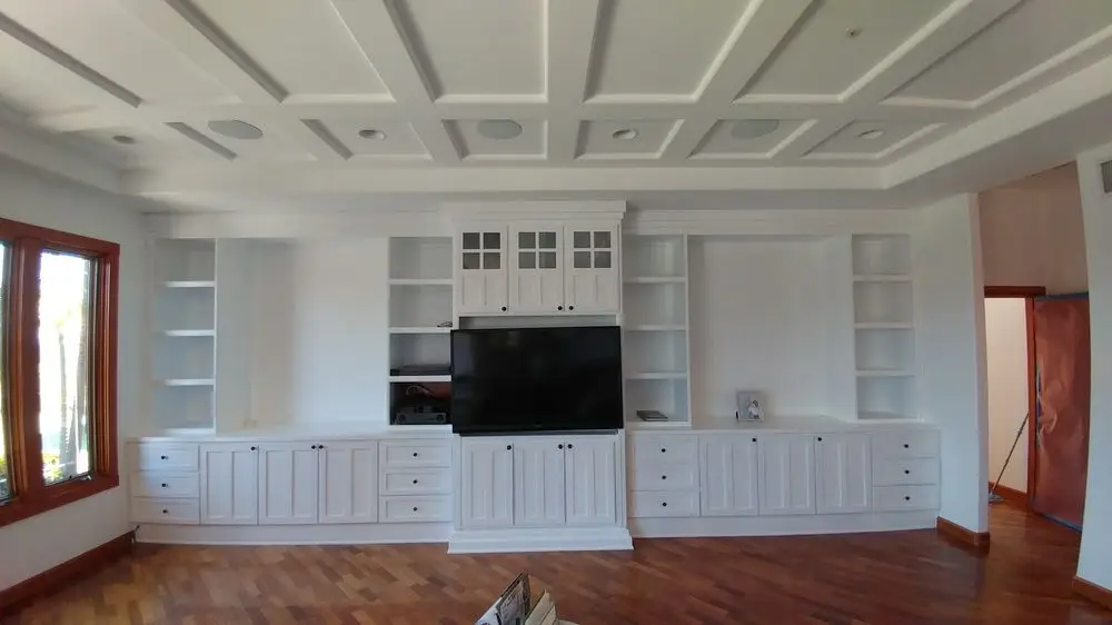 Large cabinet refinishing project