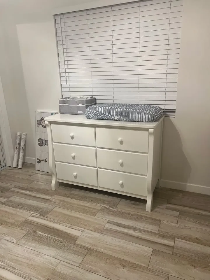 Nursery before and after