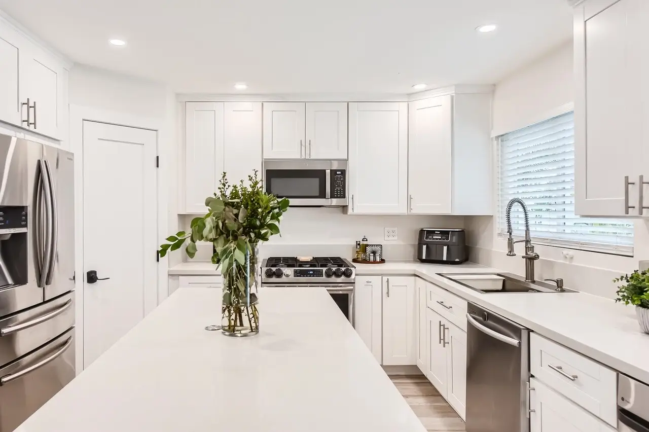 Professionally refinished kitchen