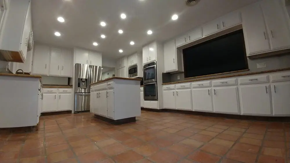 Modern White Cabinet Refinish